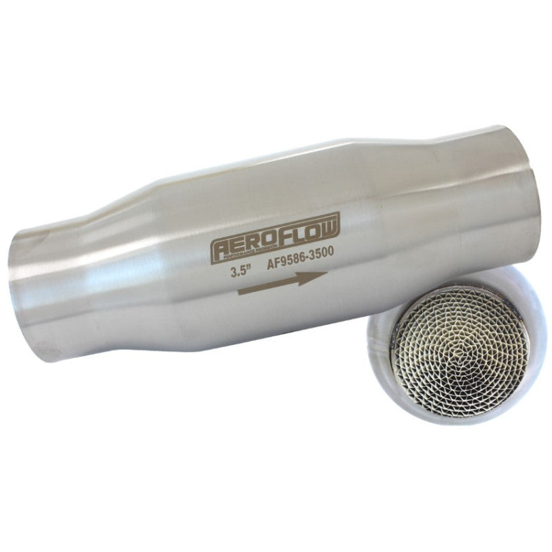Aeroflow 3-1/2" Metallic Catalytic Converter