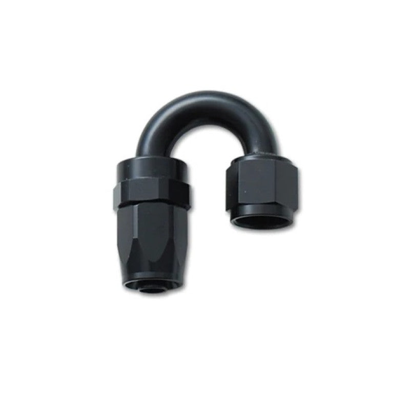 AN-10 180 Degree Aluminum Swivel Hose End Fitting Black Only For Brething Applications