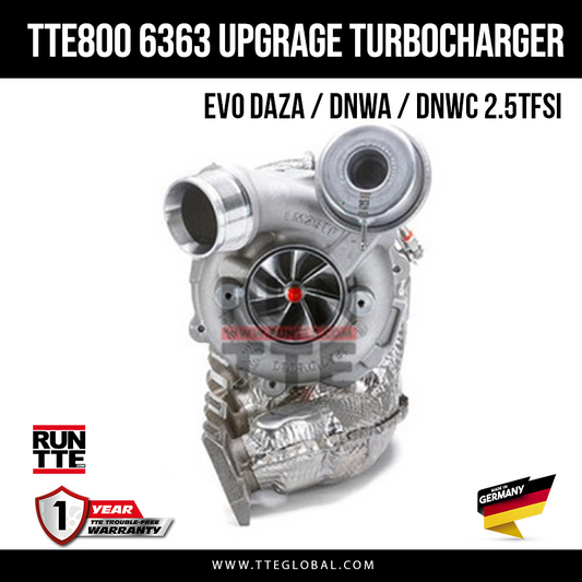 TTE800 6363 EVO DAZA / DNWA / DNWC 2.5TFSI UPGRADE TURBOCHARGER