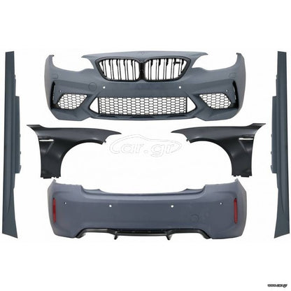 Body Kit Για Bmw 2 F22 Coupe F23 Cabrio (2014-2017) Upgrade Wide Bodyy M2 Competition Design