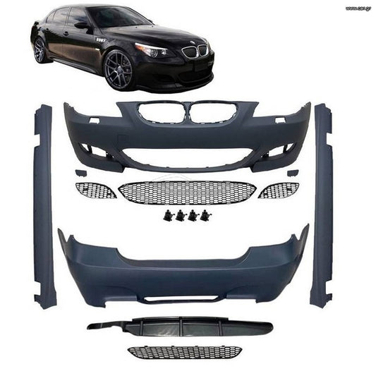 Body Kit Για Bmw 5 E60 03-10 M5 Look Χωρίς Προβολείς