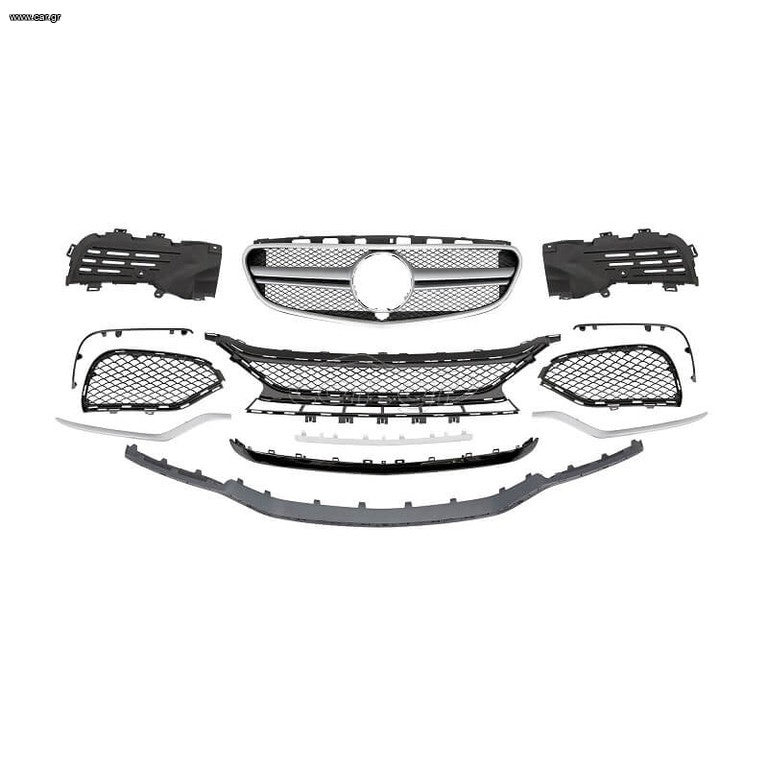 Body Kit Για Mercedes-Benz E-Class W212 13-16 Facelift Amg Look Με Μάσκα & Μπούκες