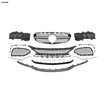 Body Kit Για Mercedes-Benz E-Class W212 13-16 Facelift Amg Look Με Μάσκα & Μπούκες