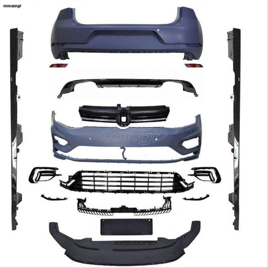 Body Kit Για VW Golf VII (7) 13-17 Upgrade To 7.5 17-19 R Look