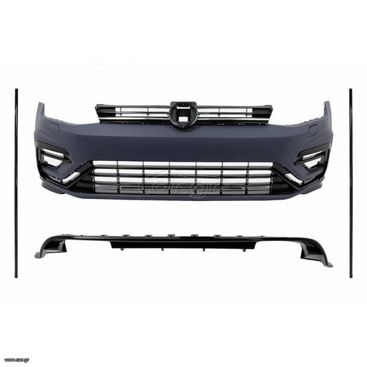 Body Kit Για VW Golf VII (7.5) 17-19 R Look