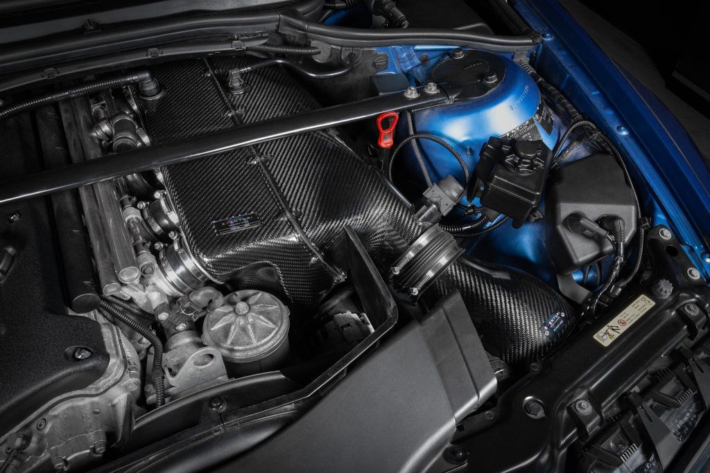 BMW E46 M3 Hybrid Carbon Airbox without Full Carbon Intake
