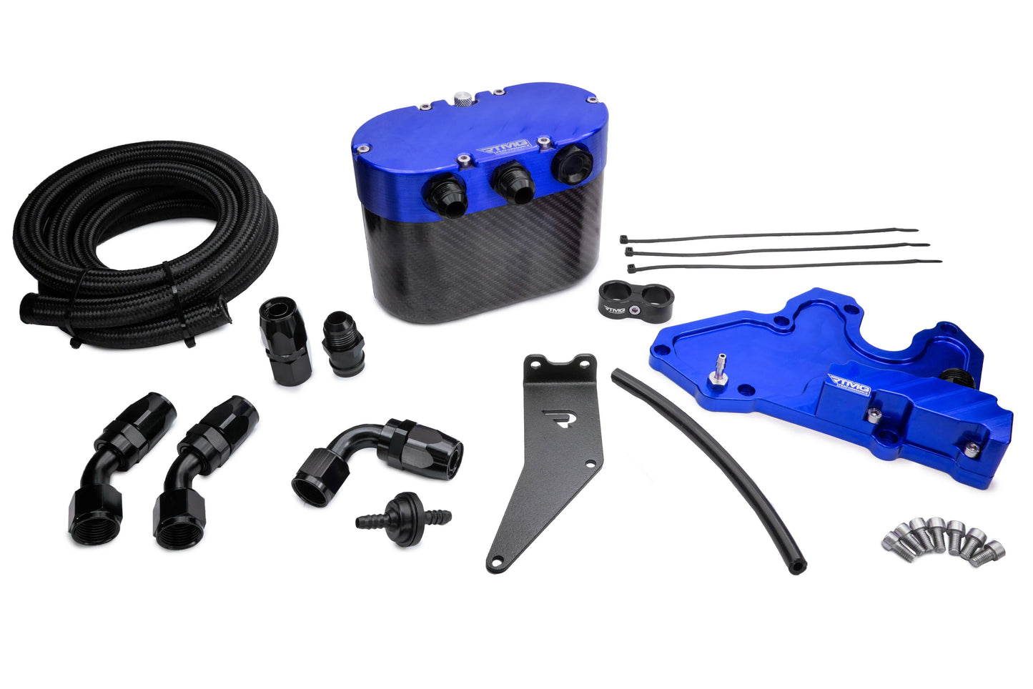 1.8 / 2.0 TSI EA888.3 - Carbon Oil Catch Can Kit - Audi A3 / S3 / TT / TTS / Golf / Polo / Ibiza 6P / Leon / CUPRA