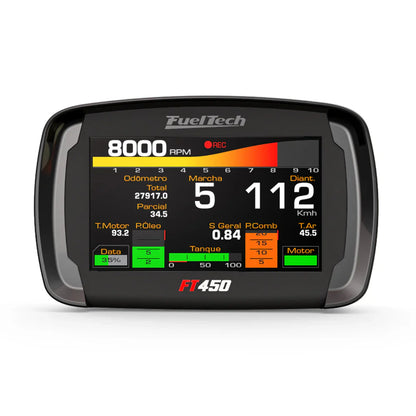 FuelTech FT450 ECU με οθόνη αφής και ενδείξεις EFI