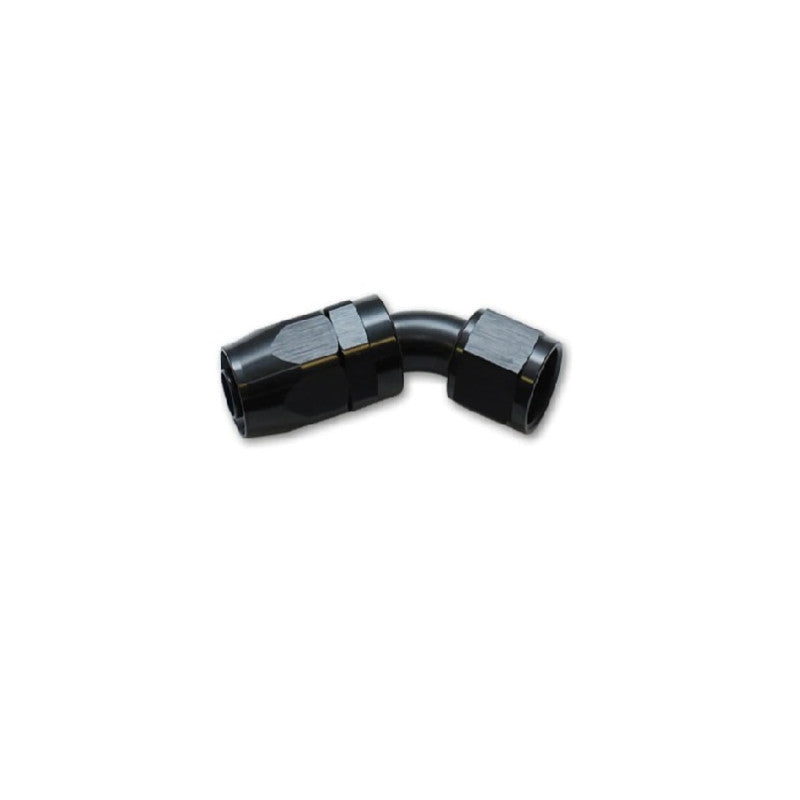 AN-10 45 Degree Aluminum Swivel Hose End Fitting Black Only For Brething Applications