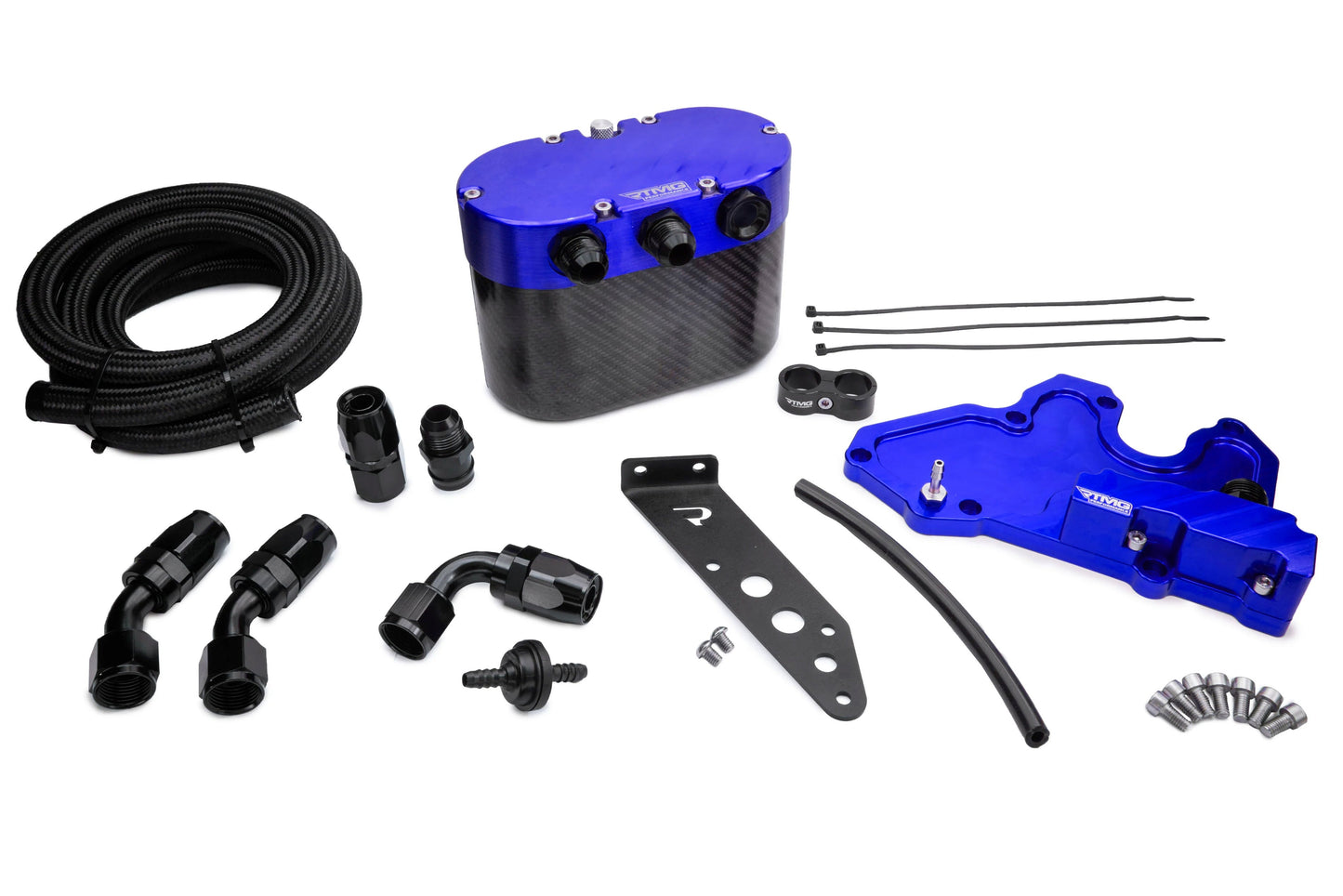2.0 TSI EA888.4 - Carbon Oil Catch Can Kit - Golf R MK8 / CUPRA