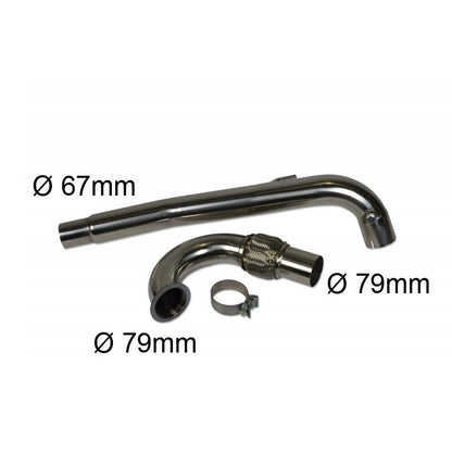 Downpipe Audi A3 8V Seat Leon 5F Skoda Octavia 5E Superb 3T VW Golf VII AU Passat B8