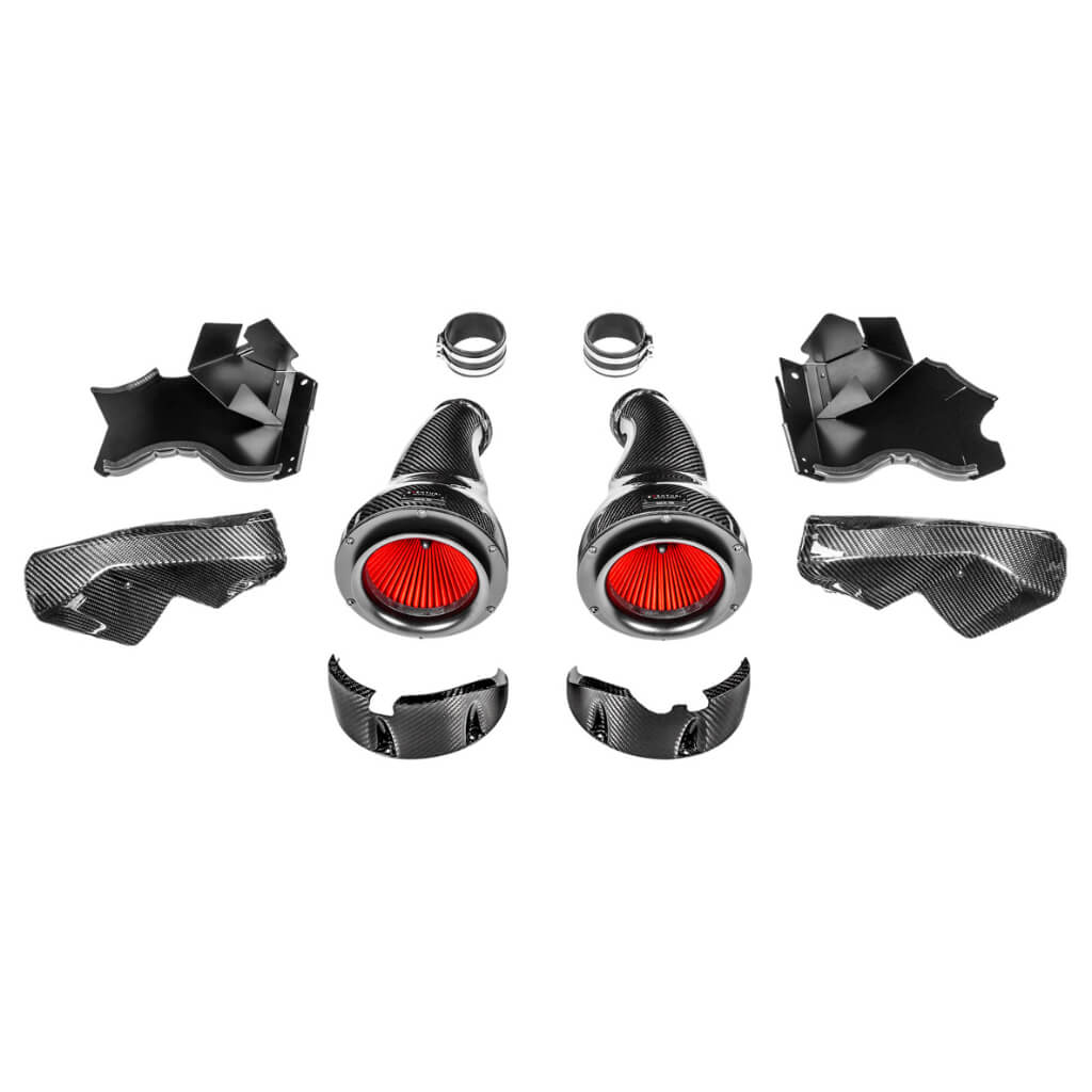 EVENTURI Air Intake System V2 (Carbon) with Shrouds for BMW M5 (F90) / M8 (F92)