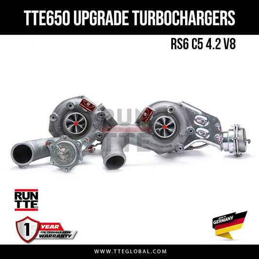TTE650 4646 AUDI RS6 C5 UPGRADE TURBOCHARGERS